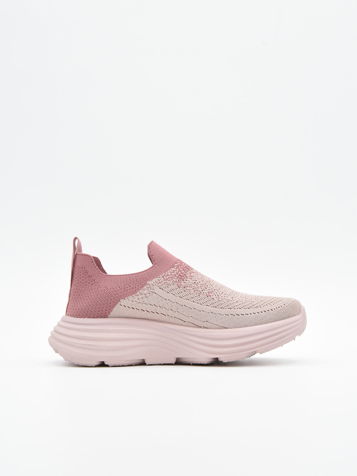 Zapatilla slip-on rosa