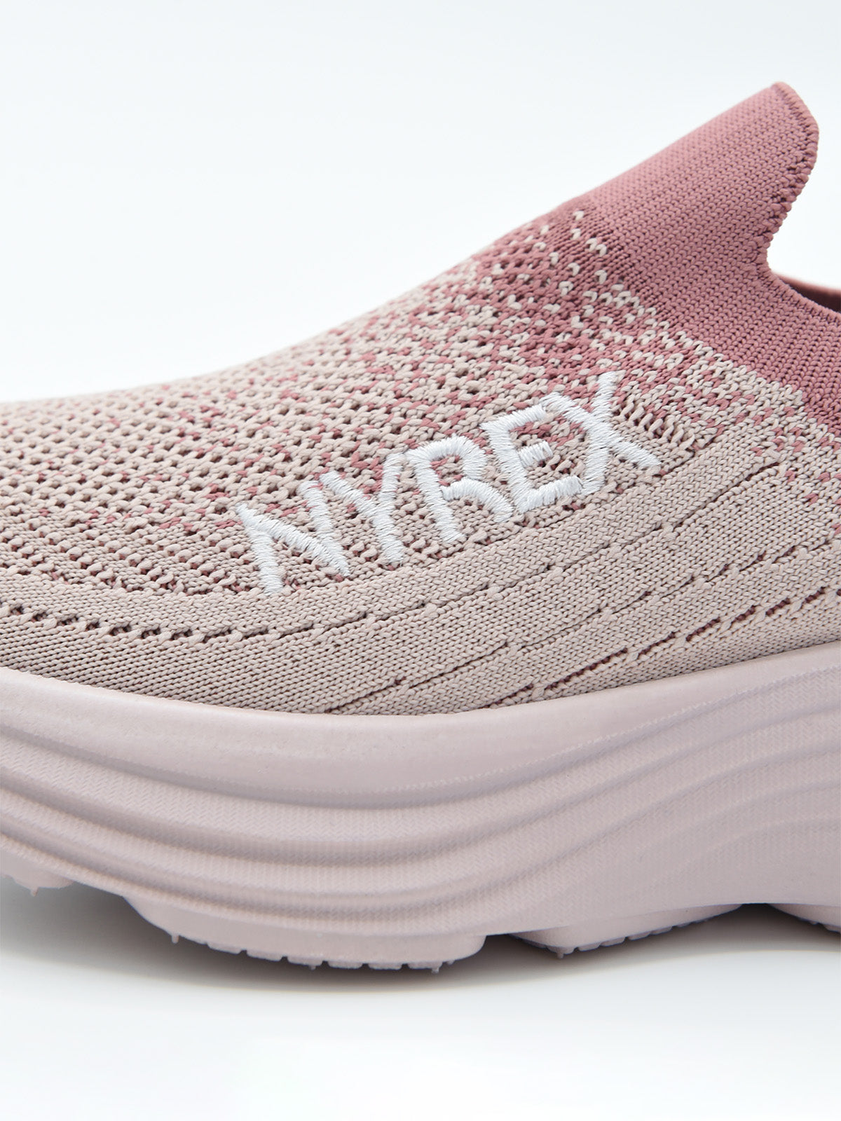Zapatilla slip-on rosa