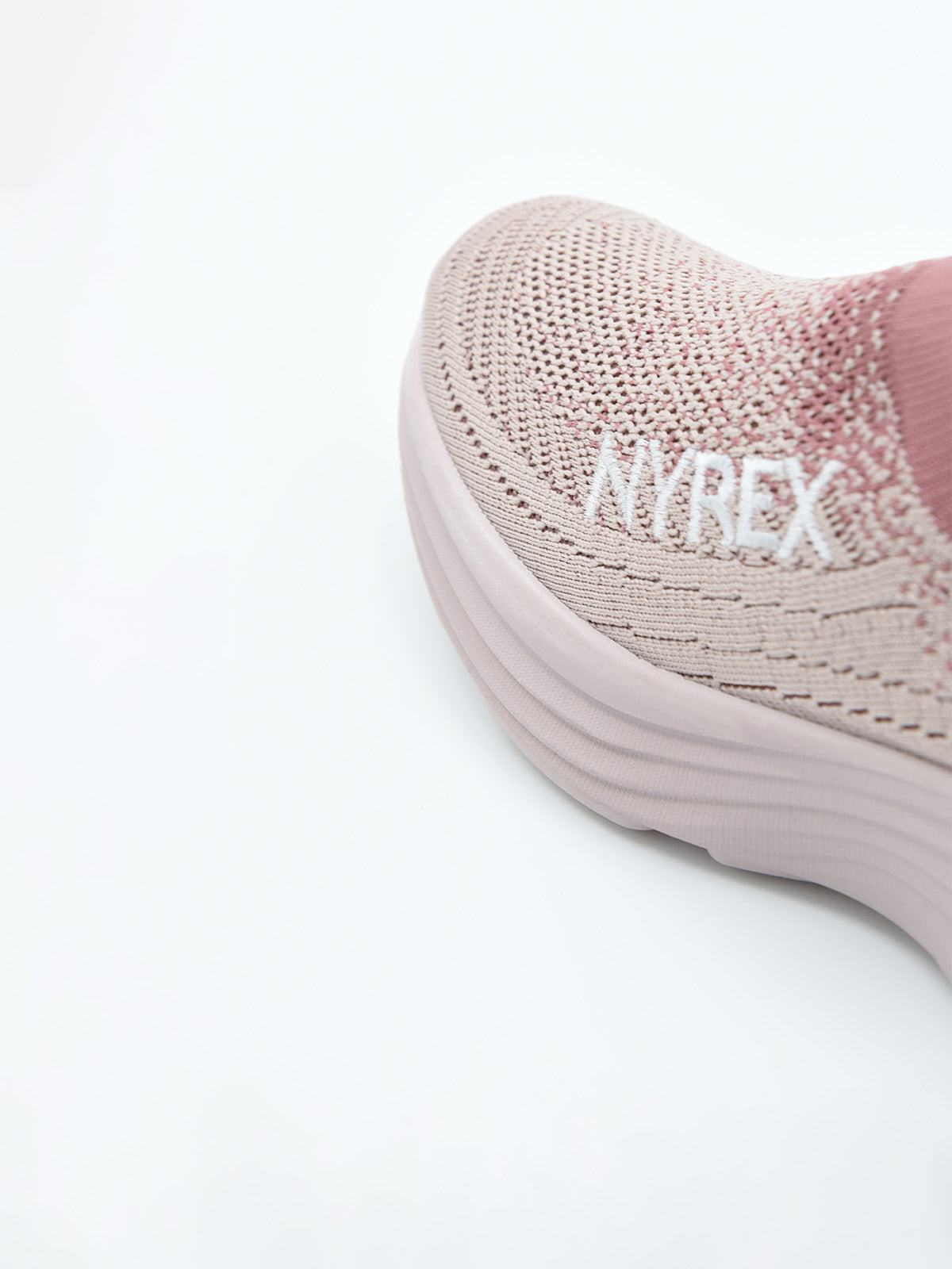 Zapatilla slip-on rosa