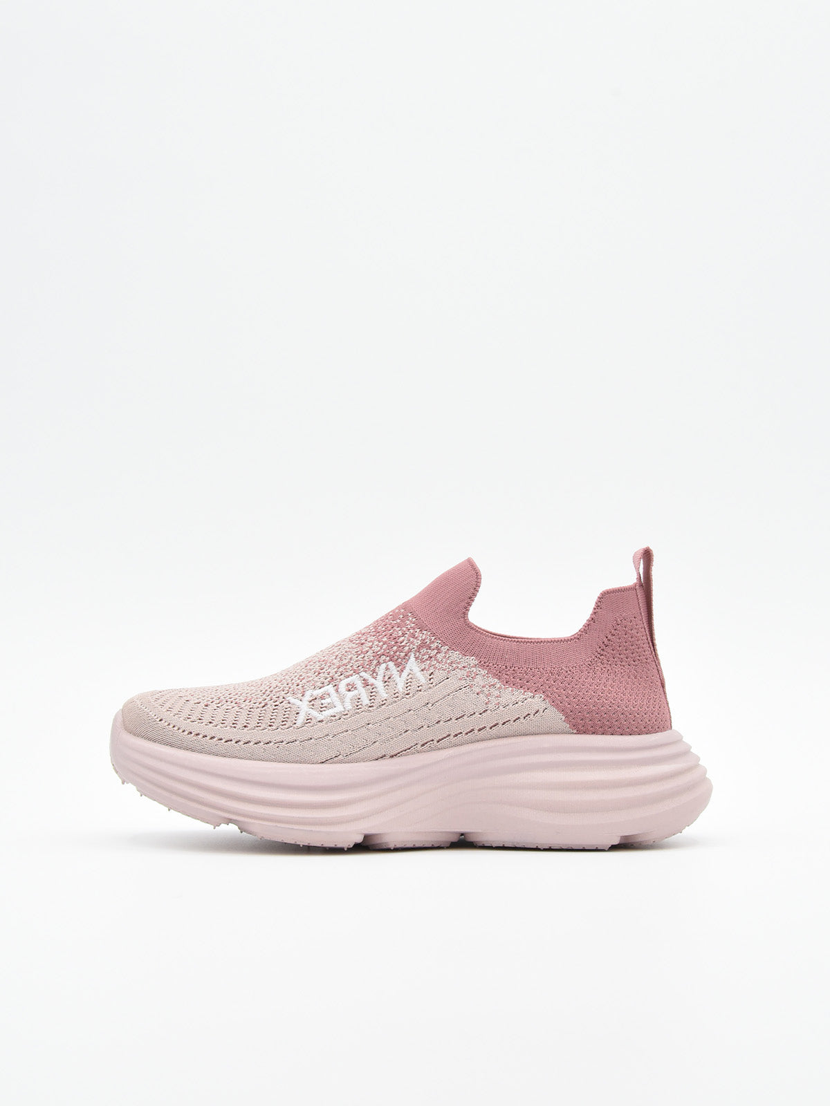 Zapatilla slip-on rosa